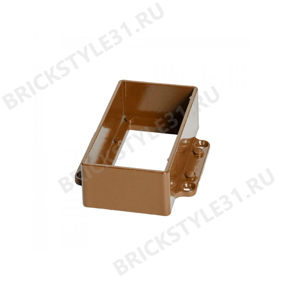 Соединитель перила прямой, СM-Decking, 90х45мм, Тик 