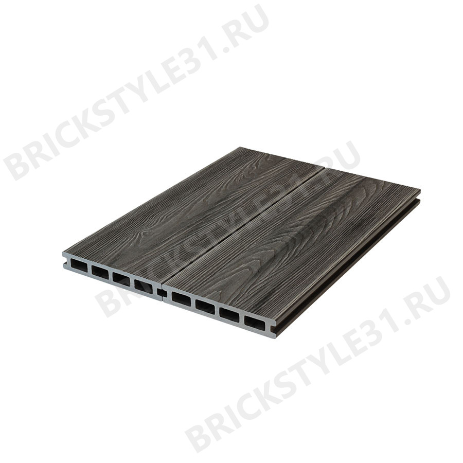 Террасная доска из ДПК, NEXTWOOD Expert, 3D+3D, Multicolor Gray 