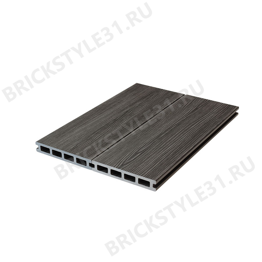 Террасная доска из ДПК, NEXTWOOD Expert, 3D+3D, Multicolor Gray 