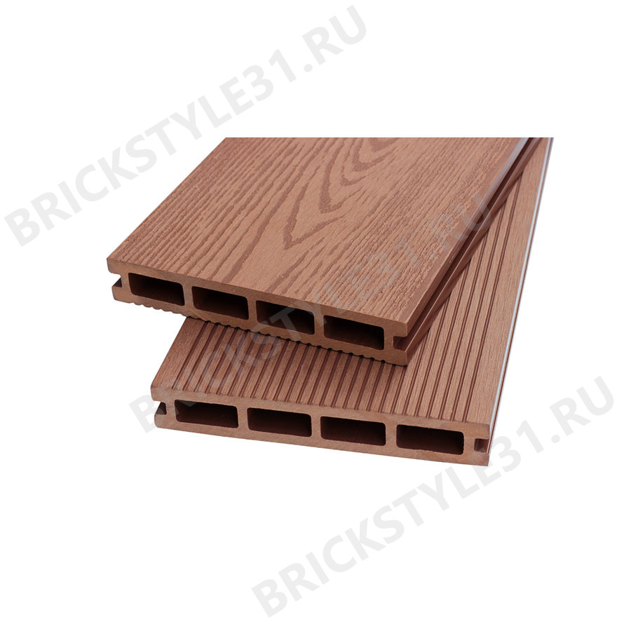 Террасная доска из ДПК, NEXTWOOD Optimal, Светло-коричневый 