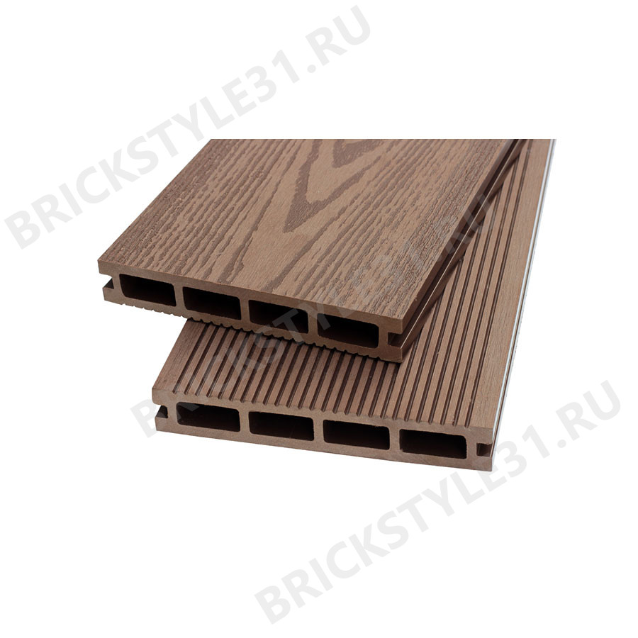 Террасная доска из ДПК, NEXTWOOD Optimal, Коричневый 