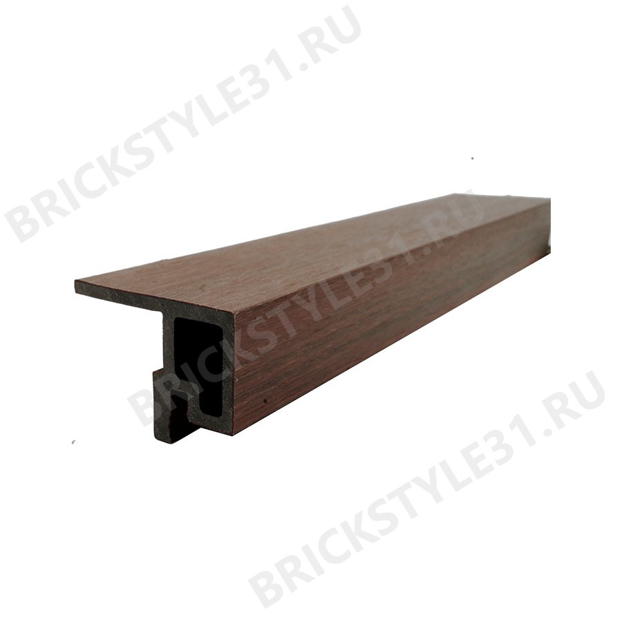 Стартовый профиль АС10, Legro Natural, 60х43х3600мм, Walnut 