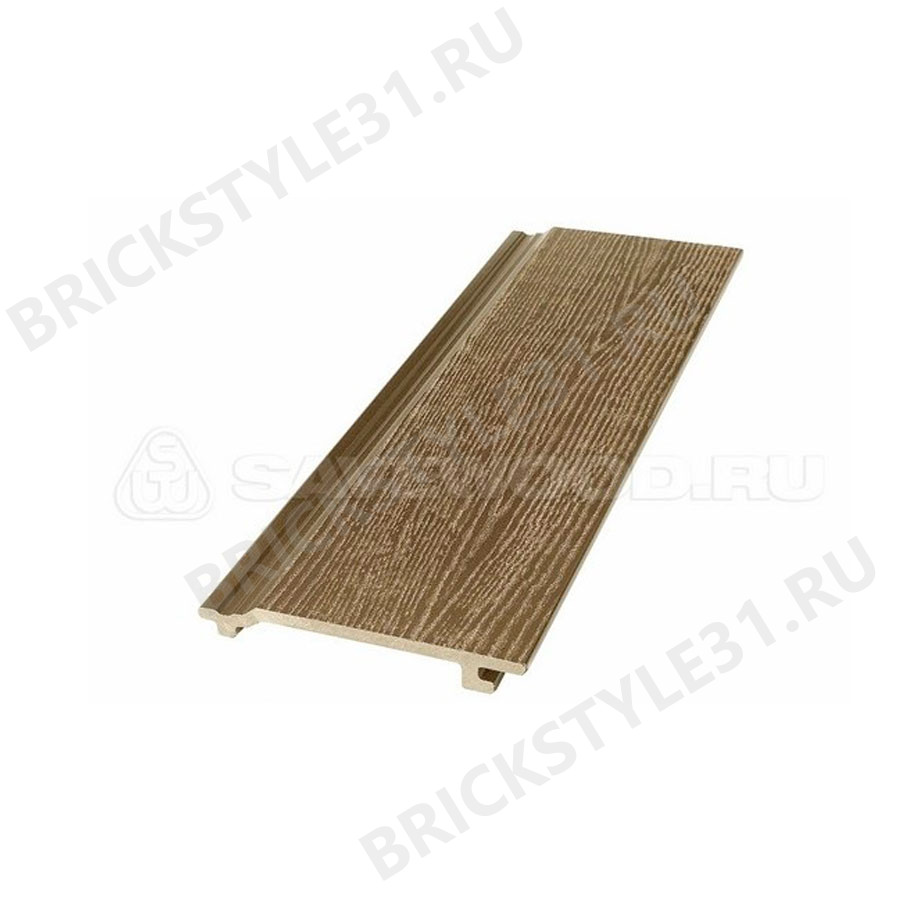 Фасадная доска ДПК, SAVEWOOD, SW Sorbus (R), Тик, 3D 