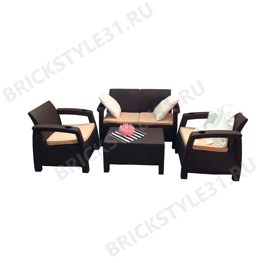 TWEET Комплект уличной мебели Terrace Set Венге 