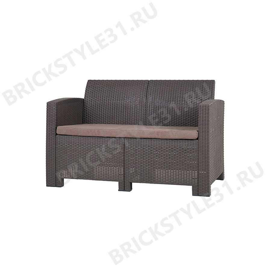 B:rattan Диван 2х местный Arizona Венге 