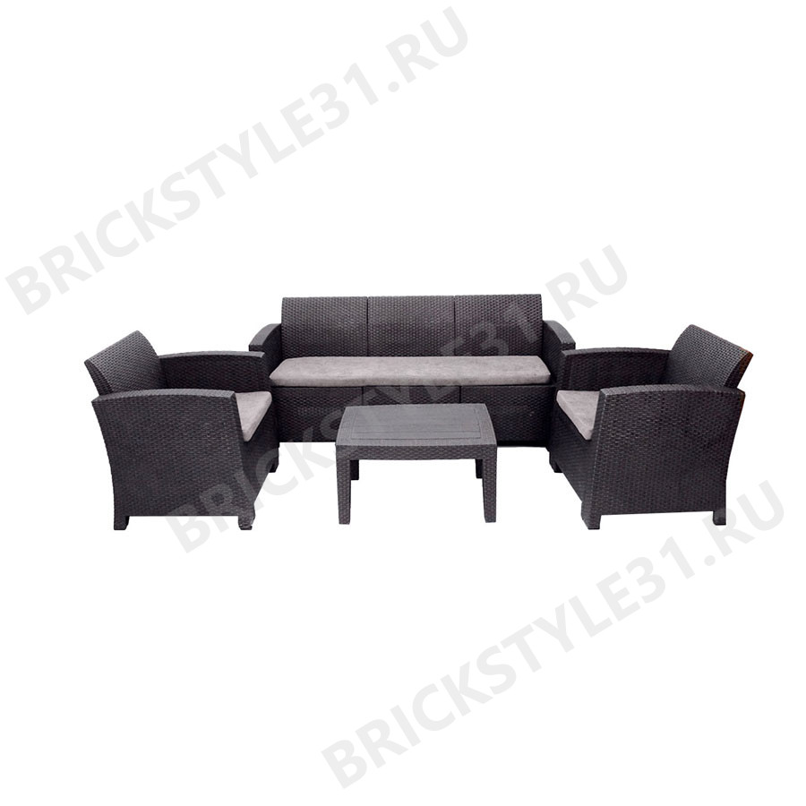 B:rattan Комплект мебели Arizona Set Мах Антрацит 