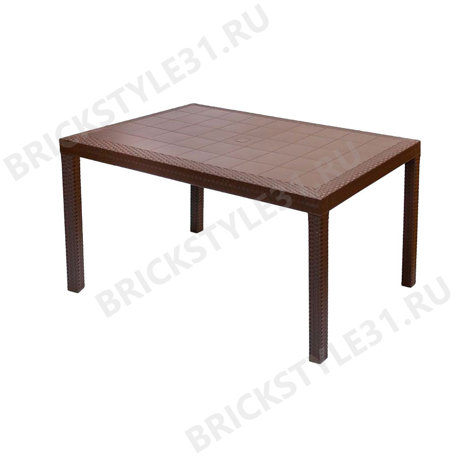 B:rattan Стол Houston Коричневый 