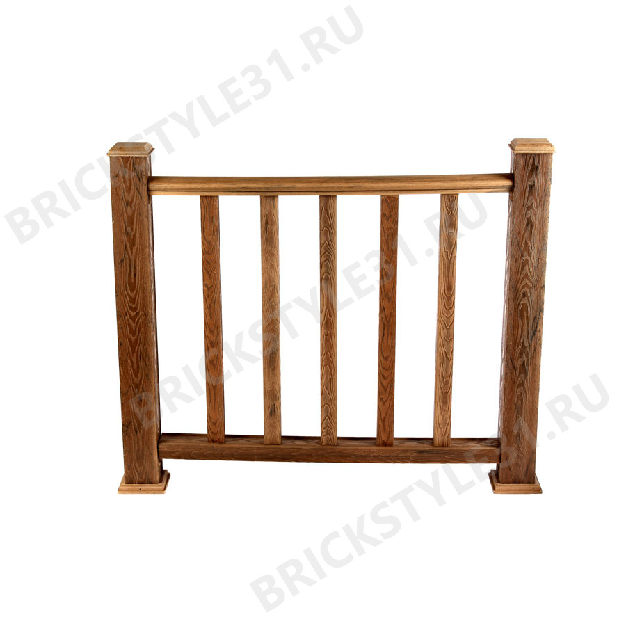 Рамка нижняя ДПК, NewDeck, Тик 