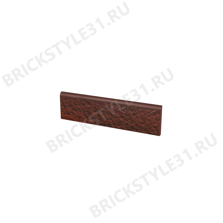 Плинтус клинкерный, прямой, Ceramika Paradyz, CLOUD BROWN DURO 
