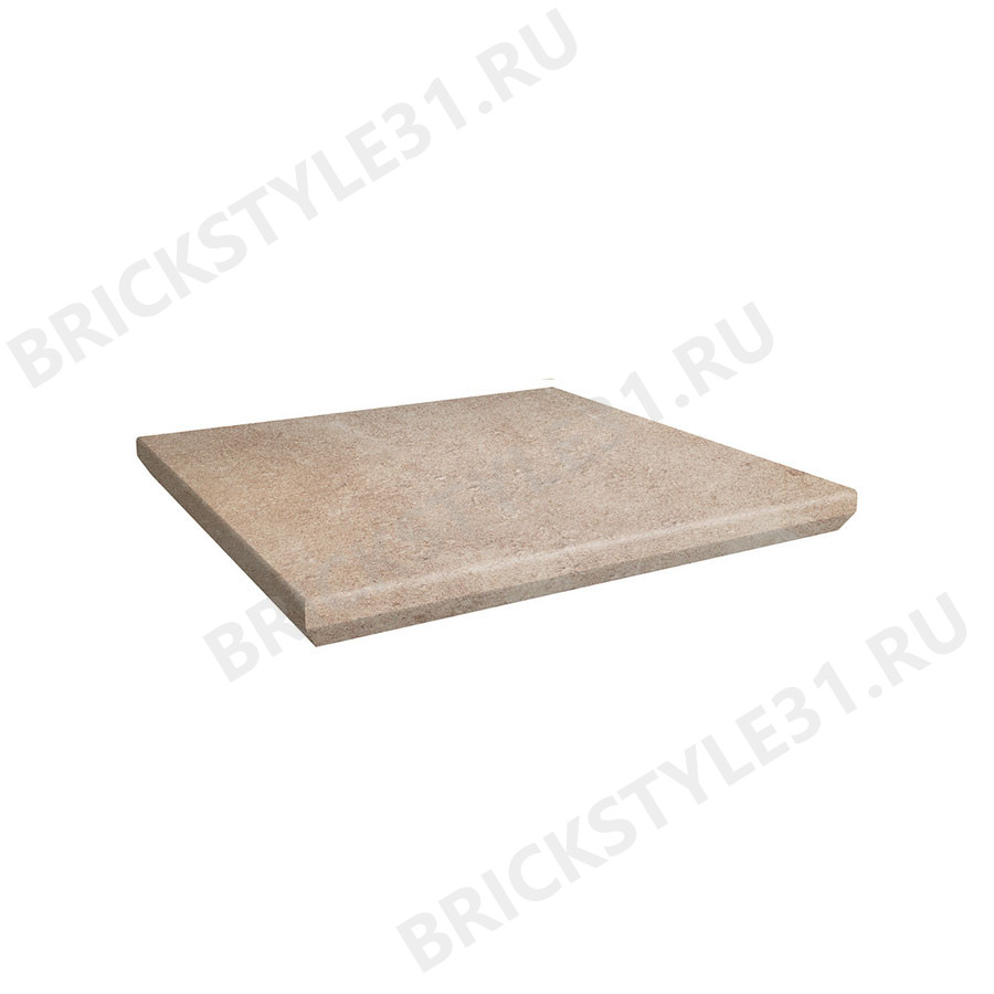 Ступень угловая клинкерная, с капиносом, Ceramika Paradyz, SCANDIANO OCHRA 
