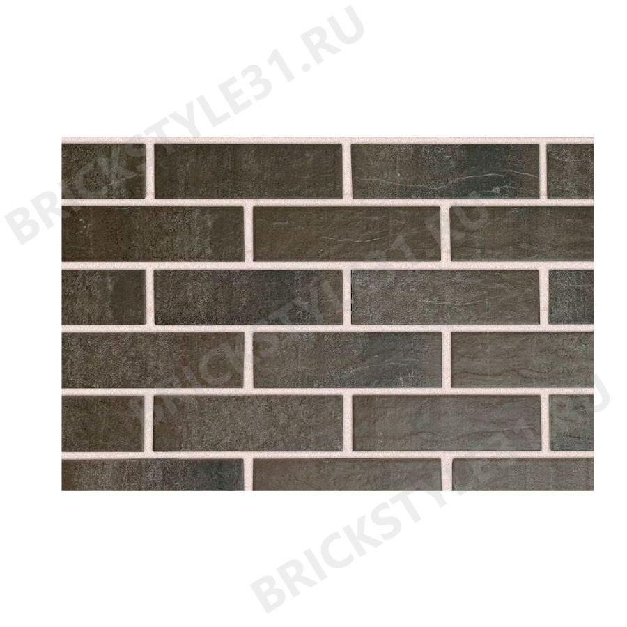 Термопанель фасадная с клинкерной плиткой, Brick Style, Germes, Коричневый 