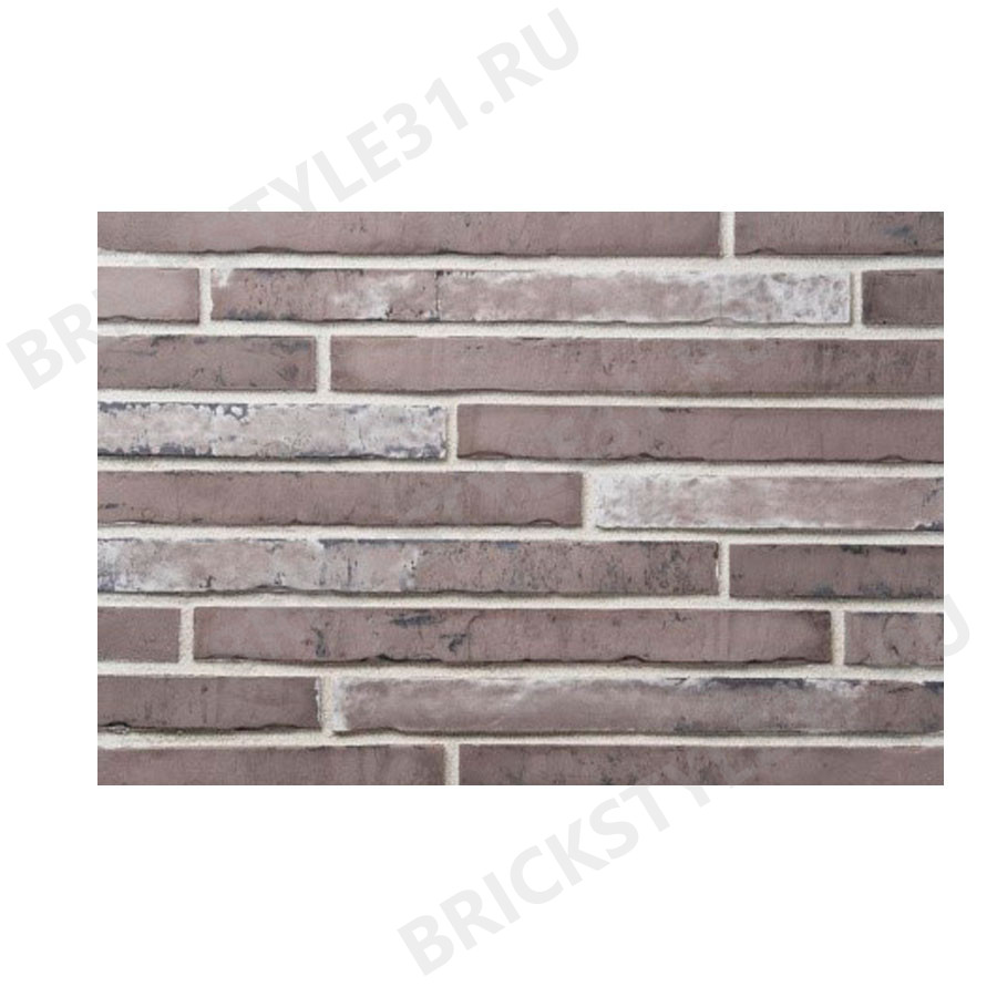 Ригельная плитка PETRA, Клинкерный кирпич, цвет - 16П9 