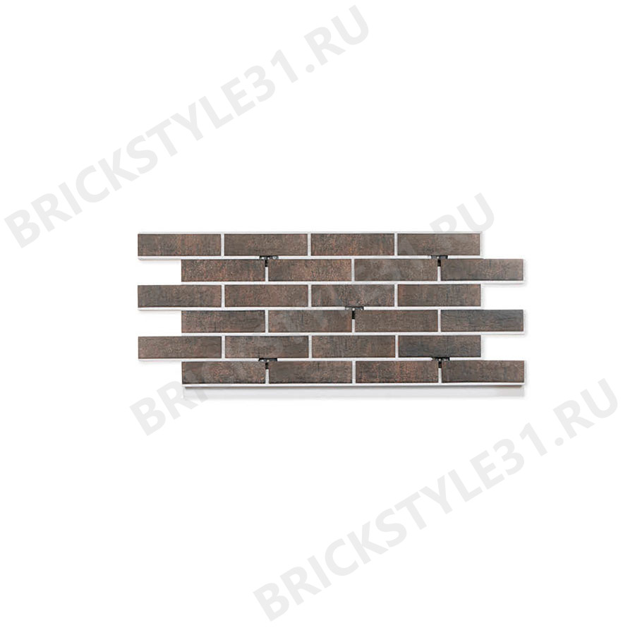 Термопанель фасадная с клинкерной плиткой, Brick Style, Appolon 
