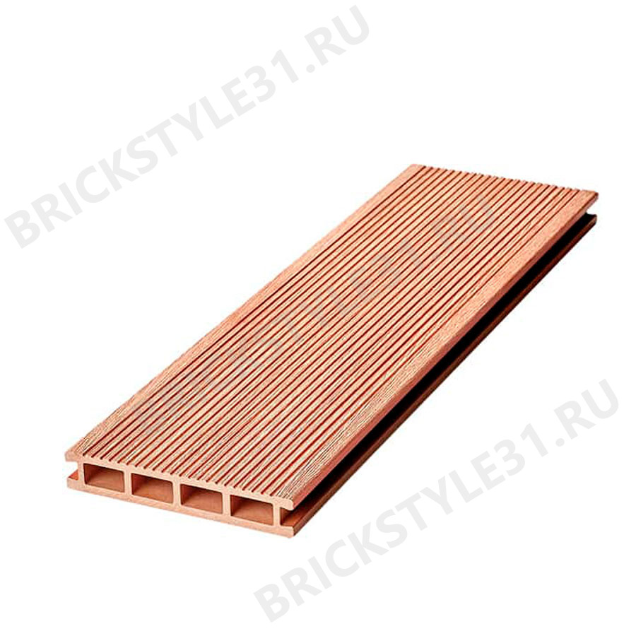 Террасная доска DRX-Wood, Вельвет, Терракотовый 
