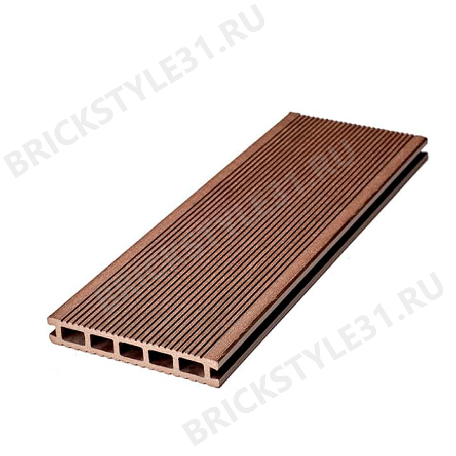 Террасная доска DRX-Wood, Вельвет классический, Коричневый 
