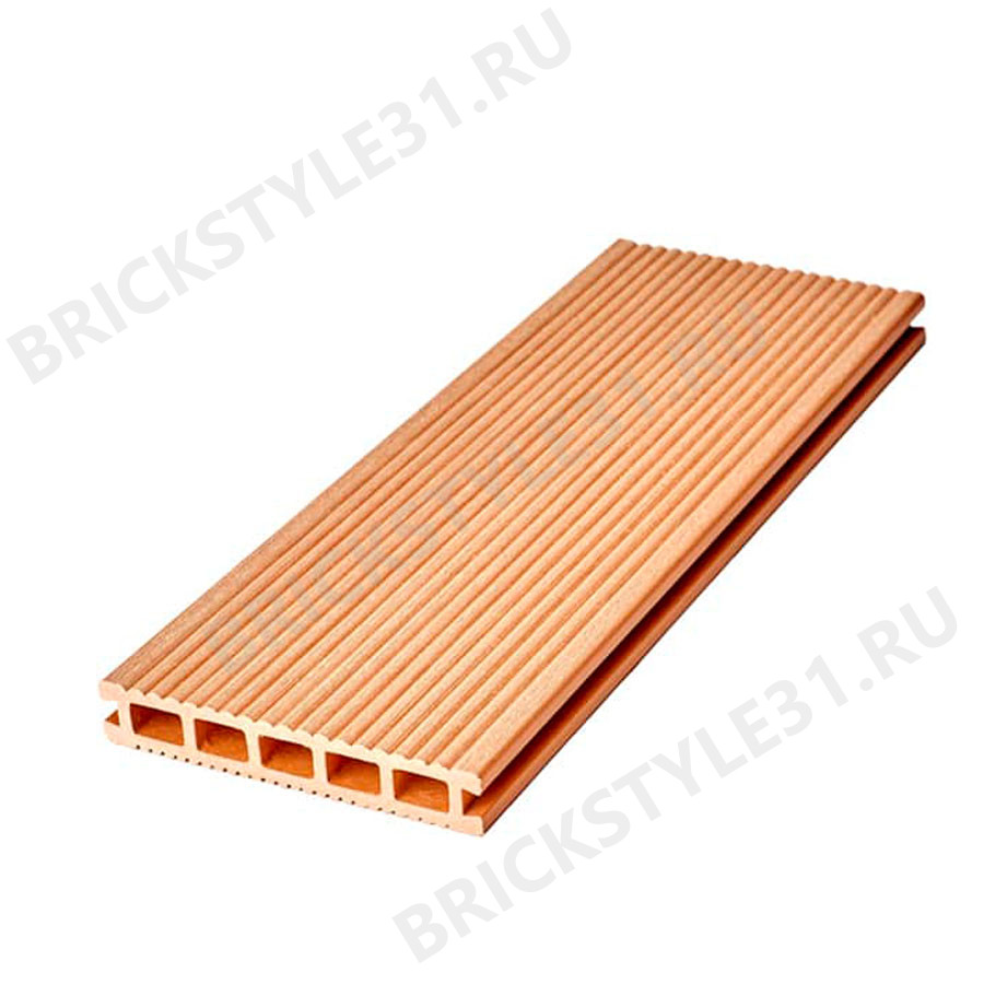 Террасная доска DRX-Wood, Вельвет состаренный, Натуральный 