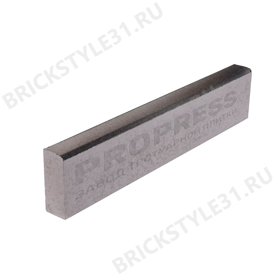 Поребрик тротуарный PROPRESS, Черный, зернистый 